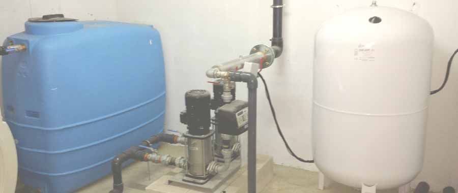 mantenimiento de grupos de presión del agua